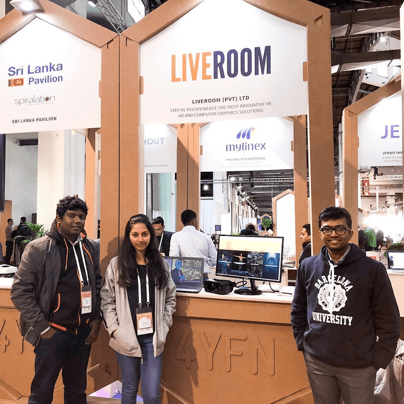 Our team at Mobile World Congress in 2018