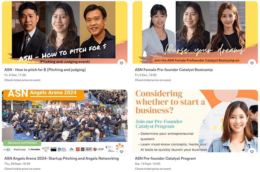 Asia Startup Network's Past Events