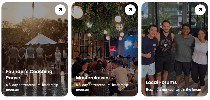 SEA Founders' Benefits and Events